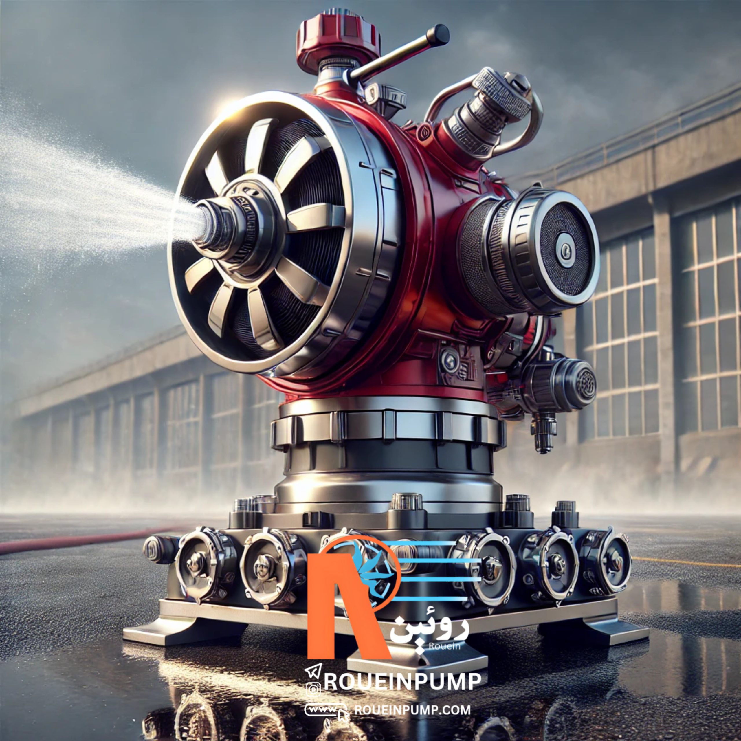 انواع مانتیور های تجهیزات آتش نشانی